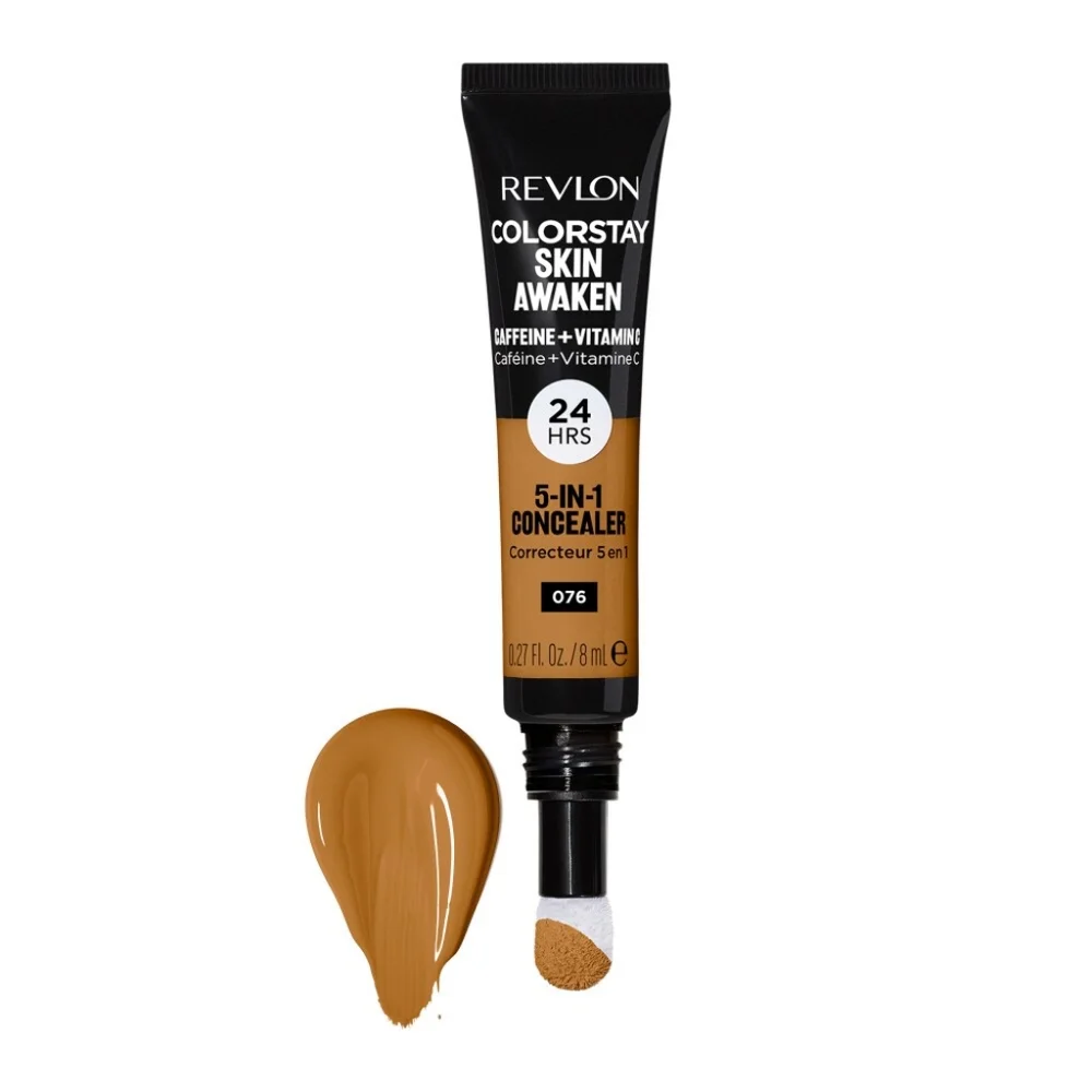 Revlon ColorStay Skin Awaken 5-in-1 Concealer, 076 Caramel